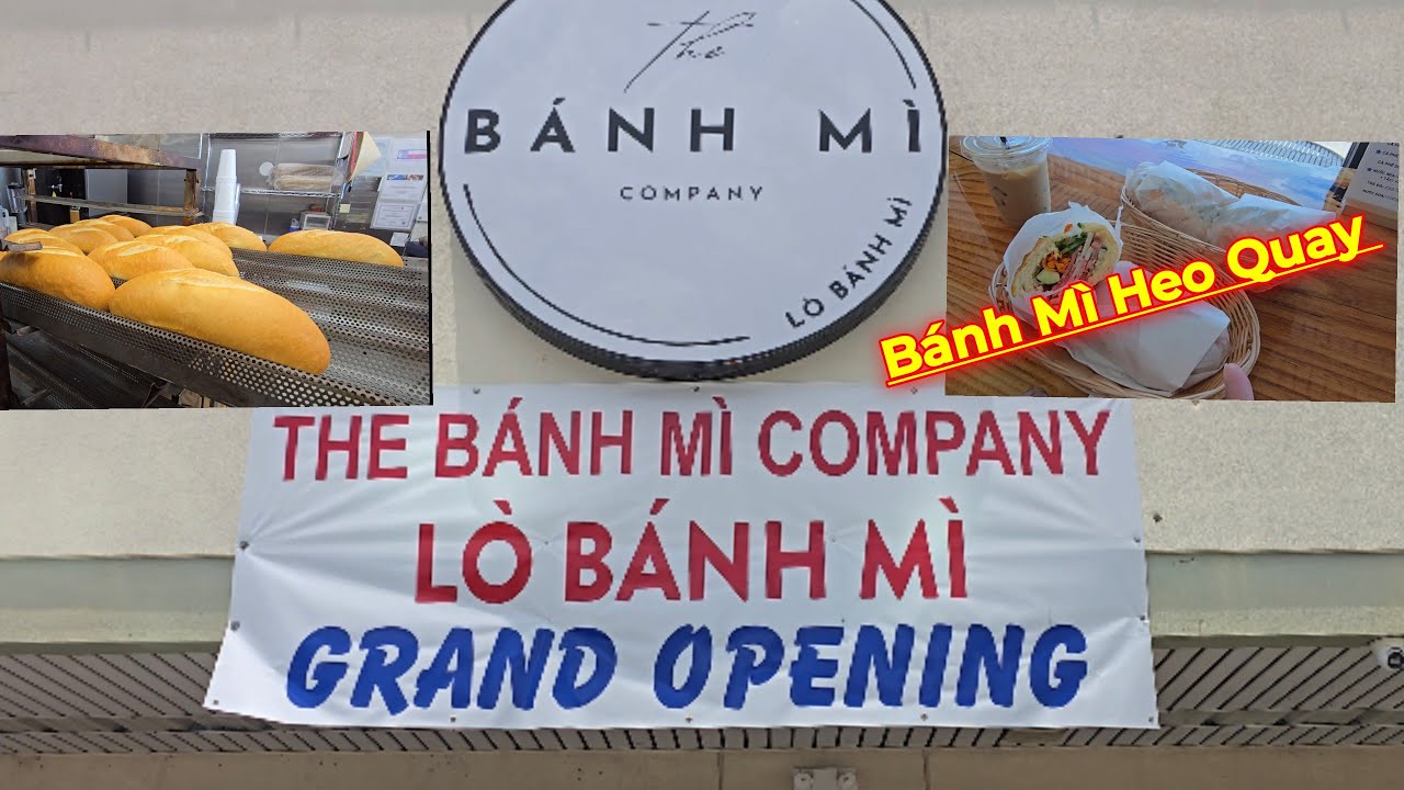 Bánh Mì Heo Quay Ngon Thơm Ở Quán Bánh Mì Company...