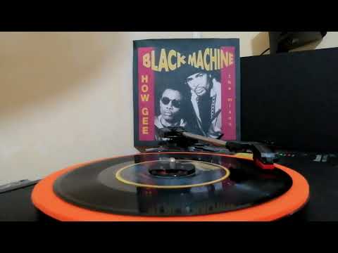 HOW GEE! (1991) - Black Machine | 45rpm Vinyl Mobile Disco Records