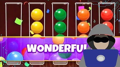 Ball Sort Color by Kru Chan in the second stage (21-40)