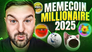 🚀 My $1 MILLION Memecoin Portfolio Plan: 5 Coins to BUY for 2025!