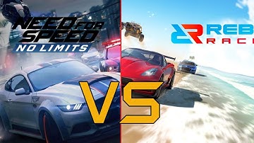 Need For Speed : No limit vs Rebel Racing : Game Mobile |