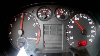 Audi A3 1.6 (8L) 74 kW (101 hp) acceleration