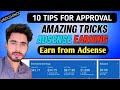 10 tips to get Adsense approval fast in 2023 | Get approval in 24 hours from Adsense
