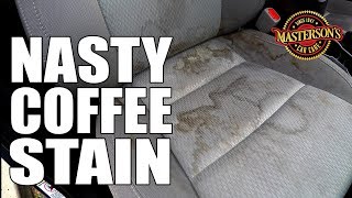 How To Remove Coffee Stains From Car Seats - Masterson