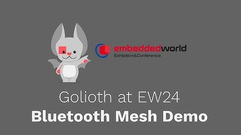 Golioth showcases a Cloud-connected Bluetooth Mesh demo at #EW24