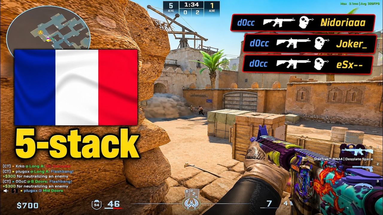 D0cC FACES STRONG FRENCH 5-STACK...