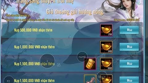 VLTK Mobile Liên Hoàn Nạp Event, Nạp Liên Tục 3 Acc Full Hoàn Nạp. Tài Phiệt S700 - 2 Acc S707