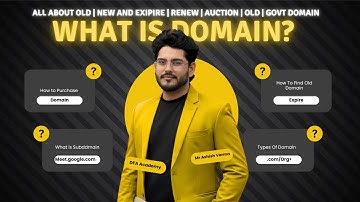 Domain Guide 2025 | Old, New, Expired, Renew, Govt & Auction Domains Full Tutorial