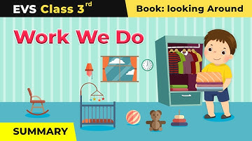 Work We Do - Summary | Class 3 NCERT EVS Chapter 12 | 2024-25