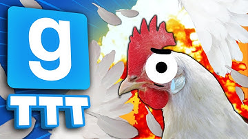 WE SPAWNED TOO MANY CHICKENS!! | Gmod TTT