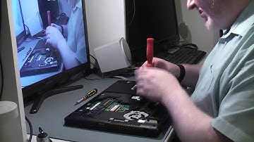 HowTo: Replace Fujitsu Lifebook A555 Keyboard