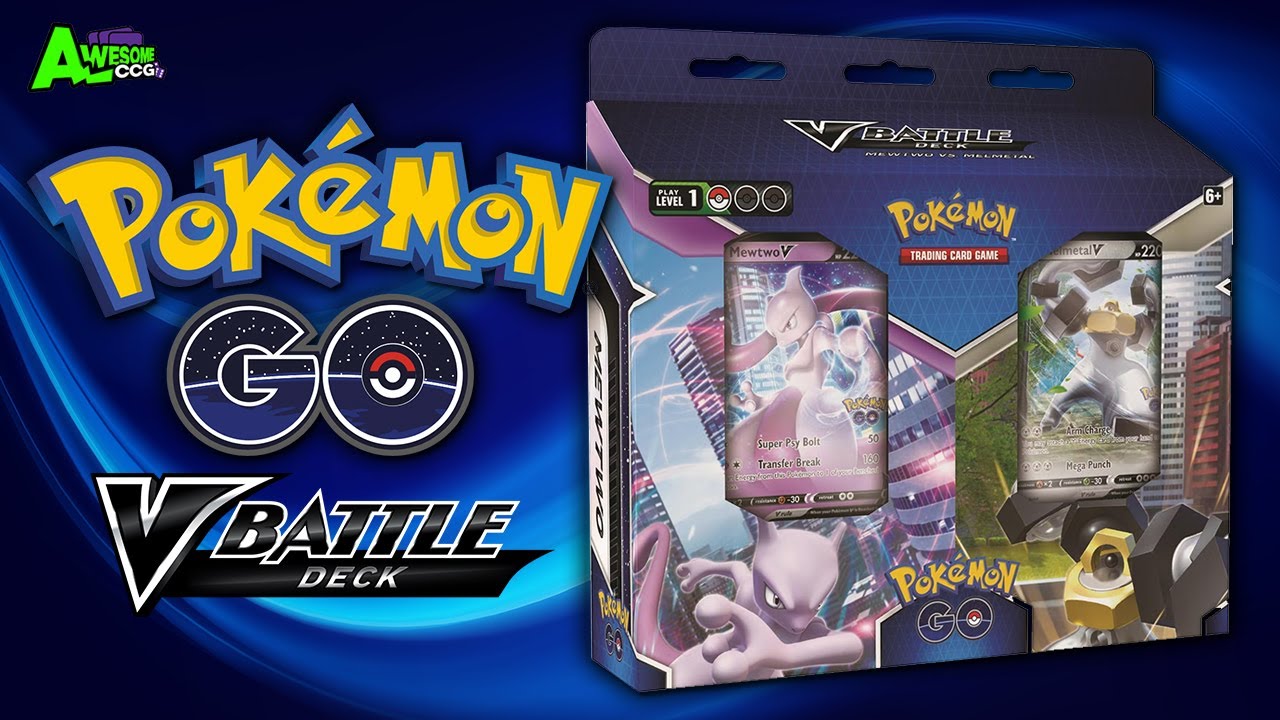 Pokemon Mewtwo vs Melmetal Battle Deck Bundle – ENDGAMELDN