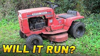 ABANDONED MOWER 10+ YEARS OUTSIDE - Will it Run?