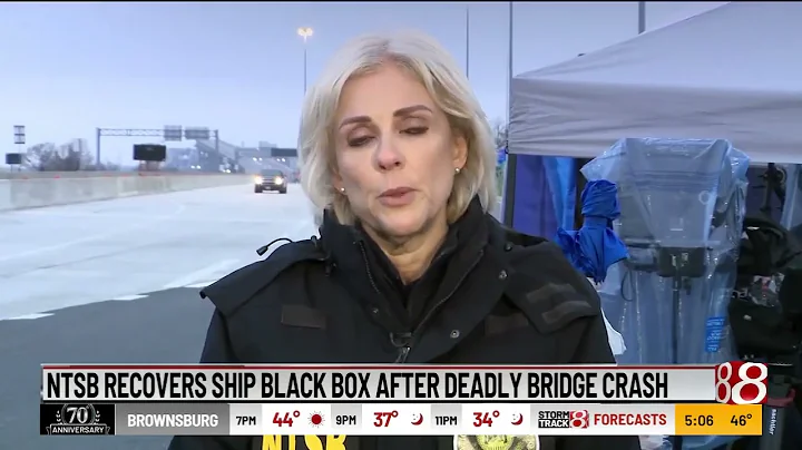 National Transportation Safety Board recovers ship black box after deadly bridge crash