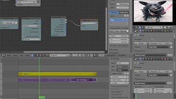 BLENDERSUSHI / AN Video Sequence Editor (VSE) Basic (LIVENODING057)