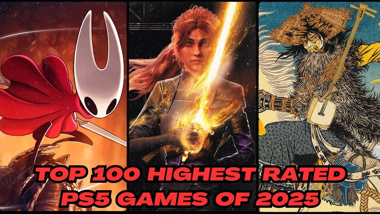 Top 100 Best Rated PS5 Games of 2025 (Surprising Results!) - YouTube