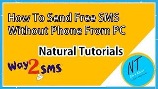 How To Send Free SMS Messages By Using Way2sms Telugu Tutorial screenshot 5