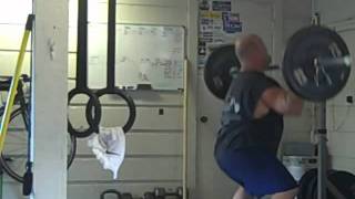 CrossFit Thruster Challenge: 95 lbs x 9 reps