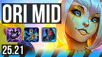 ORIANNA vs VEIGAR (MID) | Dominating | NA Master | 25.21