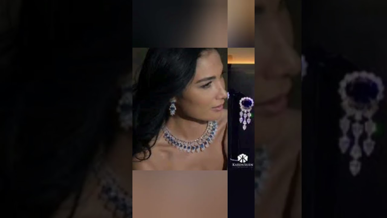 New Trending Insta Reels | Blue Stone Necklaces 