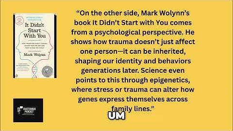 Inherited Trauma: Mark Wolynn