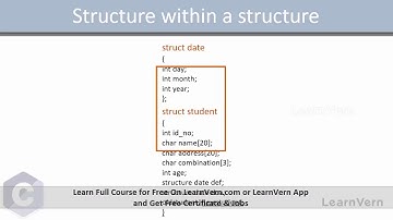 Structure in C - Video in Hindi