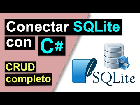 Como usar SQLite en Visual Studio C#  ✅ fácil y completo ✅