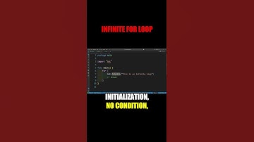 ♾️ Create Infinite Loop in Golang (Safely)