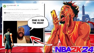 THIS IS REALLY BAD -  GONNA CHEAT - ZONE FOR THE WEAK BARS | NBA 2K UPDATES AND NEWS