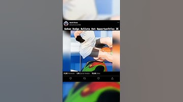 Gohan Dodges Bullets Not Opportunities 🌚 #trending #anime #viralvideo #dragonball #goku #gohan