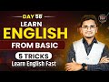 Day 58 | Learn English From Basic । Able to in Past । 60 Days English Course | Live Class