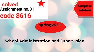 8616 spring2021solved assignment #1