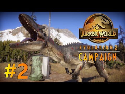 ALLOSAURUS IN THE SNOW! - Jurassic World Evolution 2 - Campaign - Episode 2