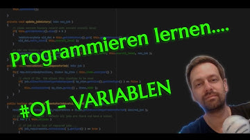 Programmieren lernen - #01 Was sind VARIABLEN - Tutorial für Anfänger & Einsteiger