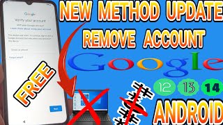 New Method Android 14-13-12 2024 / Frp Bypass Account Google Unlock Without Pc Android 13