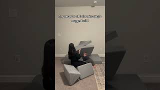 Our nugget couch is my toddler's favorite! Used daily #nuggetcouch