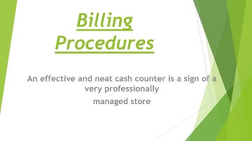 Billing Procedure In Retail In HIndi | Equipment used in Billing Process#Level 2Unit1#Learning Skill