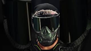 These paintball goggles are wild! #paintball #viral