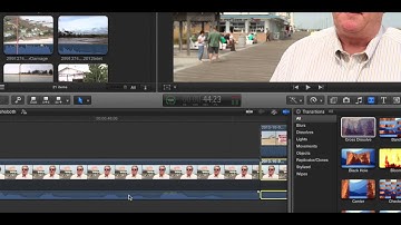 Audio crossfade in Final Cut Pro X