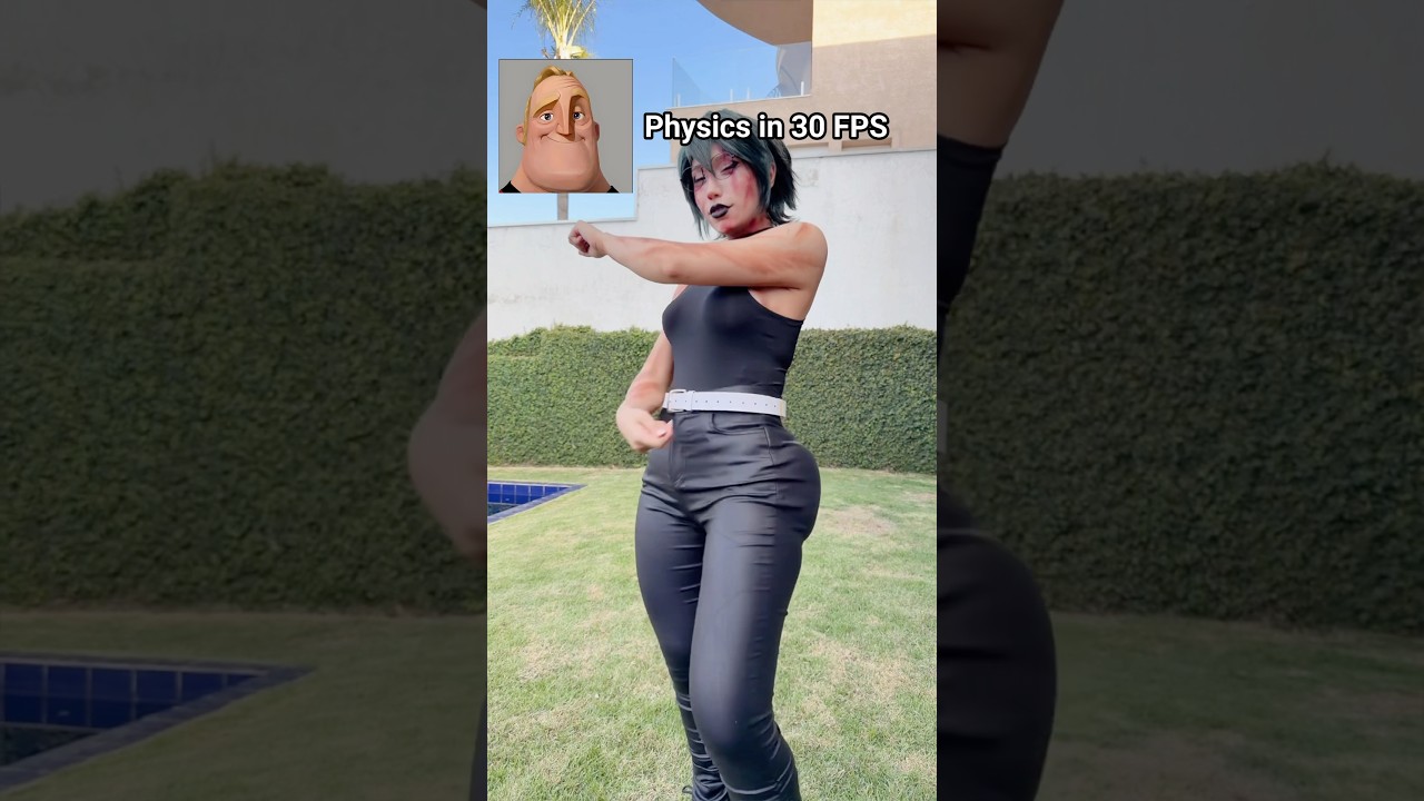 Maki from JJK in 30 or 120 FPS? 😜 #anime #cosplay #youtubeshorts