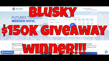 BluSky Trading Company $150K Static Giveaway WINNER Announcement