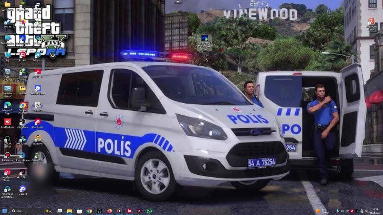 #GTA5 Polis Modu nasıl Kurulur V3521