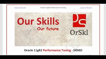 Oracle 11gR2 Performance Tuning