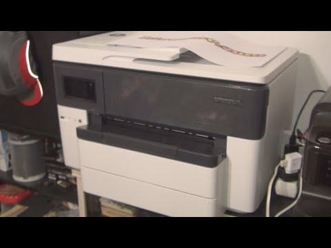 HP OfficeJet Pro 7740 Print Fax Scan Copy Web Multifunction Device Review