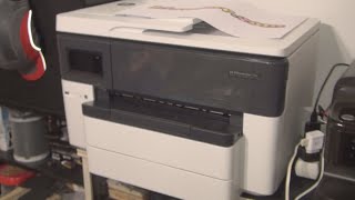 Hp Officejet Pro 7740 Print Fax Scan Copy Web Multifunction Device Review