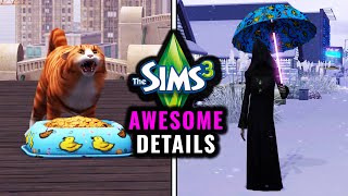 AMAZING The Sims 3 Details You Probably Missed