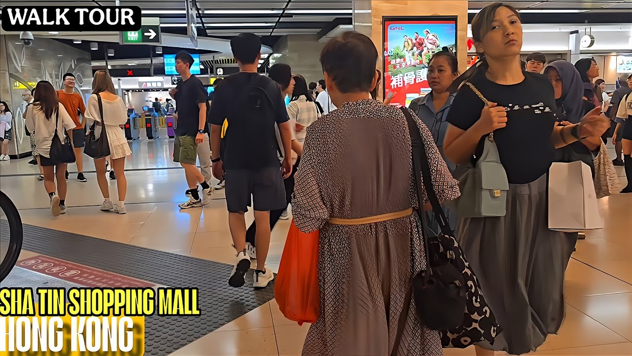 📍Hong Kong ShaTin Plaza Mall - Full Walking Tour - 4k HDR #hongkong #walkthrough 