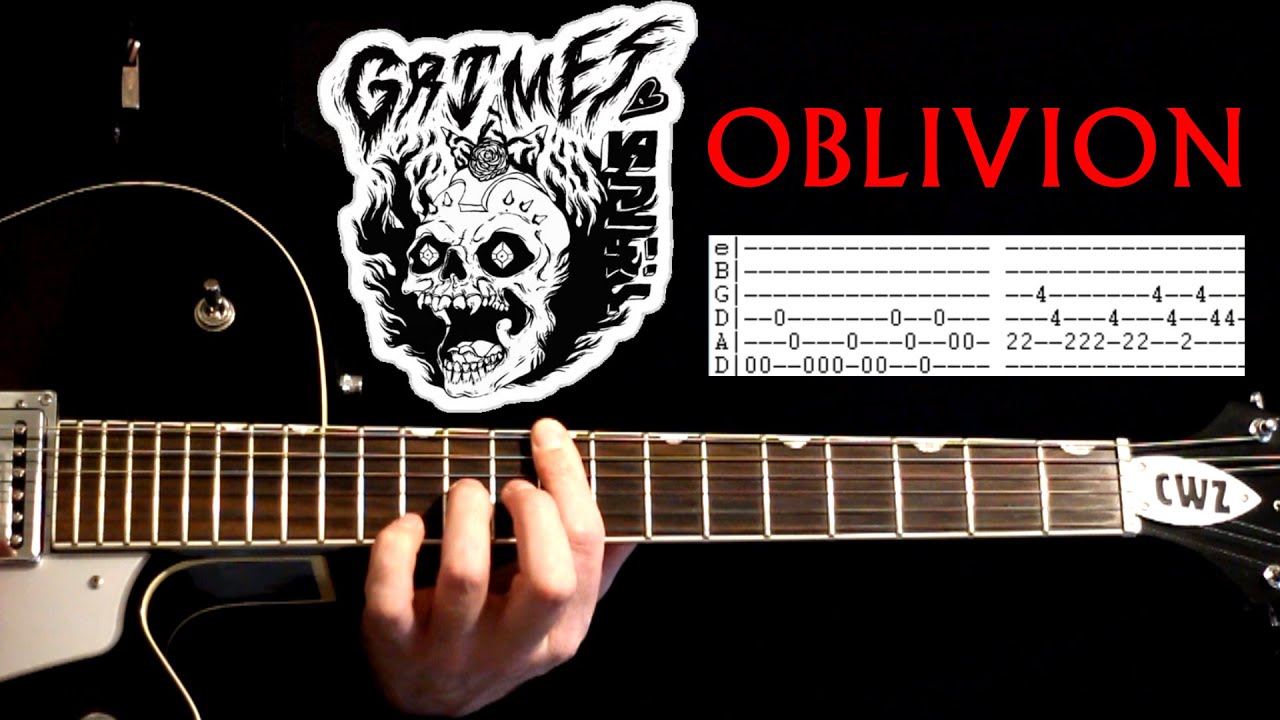 melodramatiske Kredsløb Lyn Grimes Oblivion Guitar Lesson / Guitar Tabs / Guitar Tutorial / Guitar  Chords / Guitar Cover - YouTube