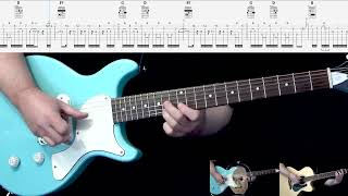 Finish What Ya Started Van Halen Guitar Tab by Abraham Myers featuring Meredith Myers on drums.