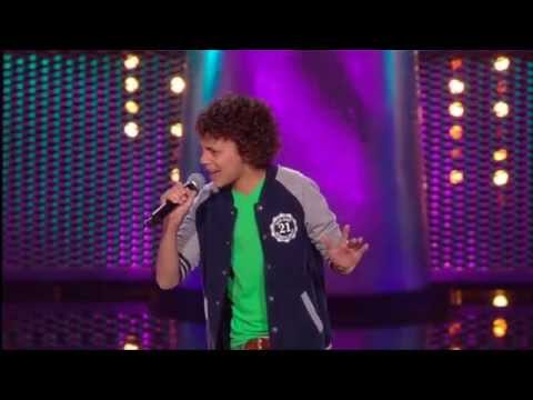 Joël sings 'Marry You' by  Bruno Mars - The Voice Kids 2013 - The Blind Auditions